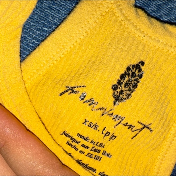 Free people movement happiness crop tank - Picture 2 of 3